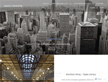 Tablet Screenshot of nearlyinteresting.com